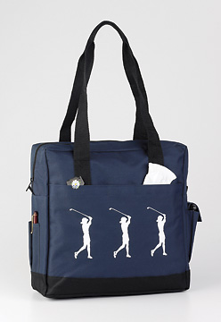 WOMAN'S GOLF TOTE - NAVY